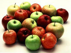 แอปเปิ้ลแต่ละสีมีประโยชน์ต่างกัน