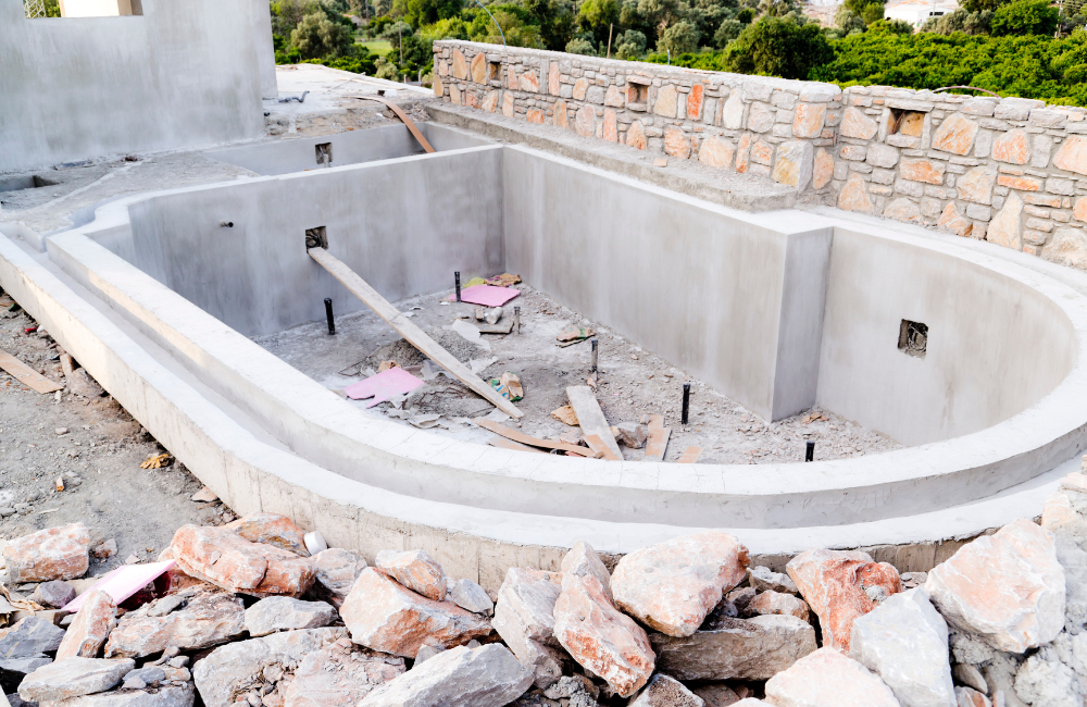 การวางสระว่ายน้ำมีขั้นตอนอะไรบ้าง