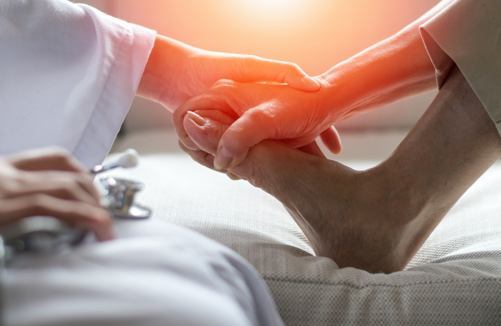 วินิจฉัยเอ็นร้อยหวายอักเสบ