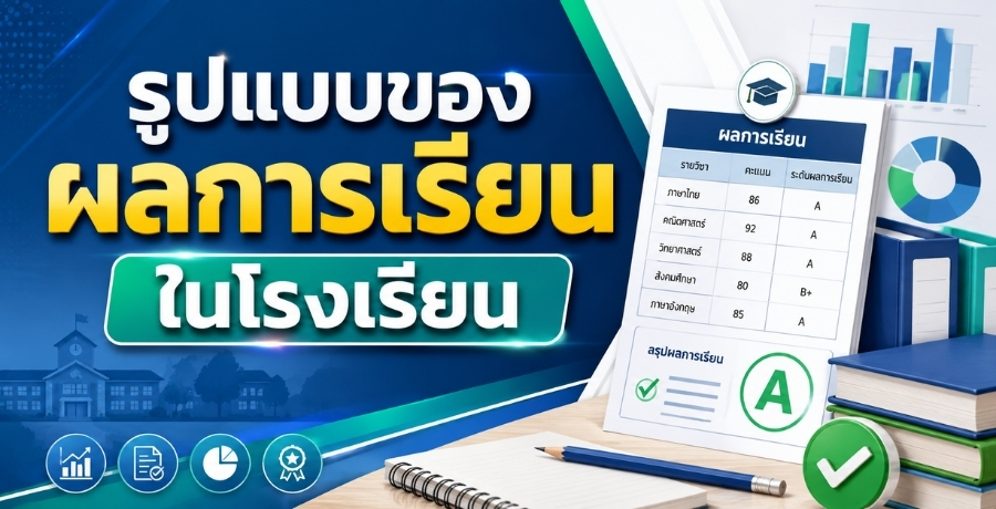 รูปแบบของผลการเรียนในโรงเรียน รูปแบบของผลการเรียนในโรงเรียน