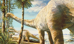 รีดเลือดไดโนเสาร์ ซากจมอยู่ในดินตายมาแล้วตั้ง 80 ล้านปี